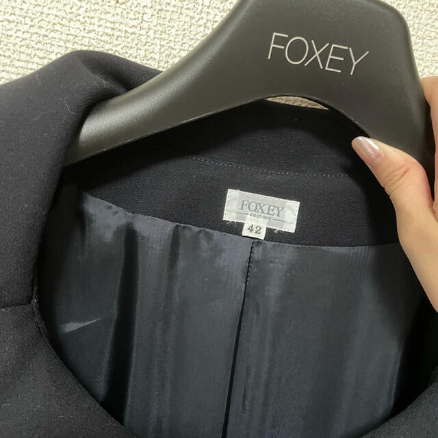 FOXEY(フォクシー)のFOXEY ワンピース 黒 レディースのワンピース(ひざ丈ワンピース)の商品写真