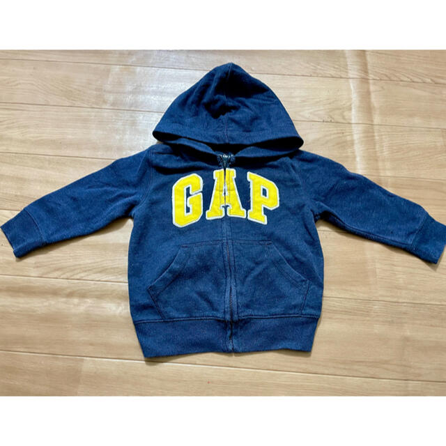 GAP(ギャップ)の95 ギャップ  Gapロゴパーカー (ベビー) キッズ/ベビー/マタニティのキッズ服男の子用(90cm~)(ジャケット/上着)の商品写真