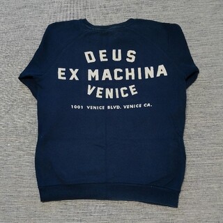 デウスエクスマキナ(Deus ex Machina)のデウスエクスマキナ　XS トレーナー　ネイビー(スウェット)