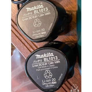 マキタ(Makita)のしっぽさん専用★ジャンク品★ マキタmakitaバッテリー2個　BL1013(掃除機)