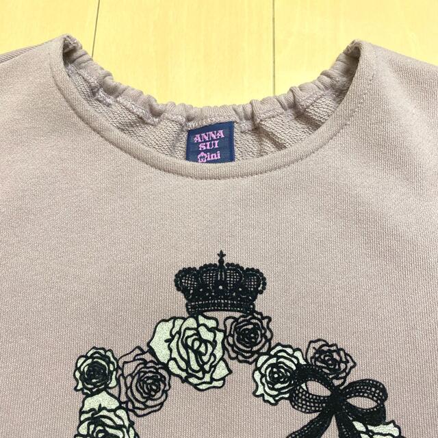 ANNA SUI mini(アナスイミニ)の【ご専用】ANNA SUImini 140【極美品】♡薔薇♡ キッズ/ベビー/マタニティのキッズ服女の子用(90cm~)(ワンピース)の商品写真