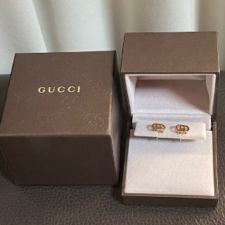 グッチ(Gucci)の新品GUCCIグッチ　イエローゴールド18K　ピアス(ピアス)