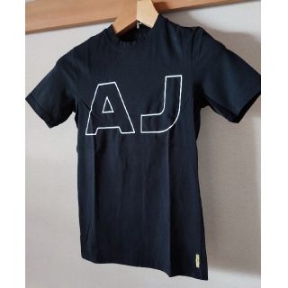 アルマーニジーンズ(ARMANI JEANS)のARMANI JEANS メンズＴシャツ ブラック Sサイズ(Tシャツ/カットソー(半袖/袖なし))