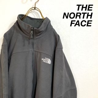 ザノースフェイス(THE NORTH FACE)の【美品】USA規格 THE NORTH FACE 刺繍ロゴ フリースジャケット(ブルゾン)