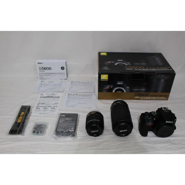 ★ほぼ新品★ Nikon デジタル一眼レフカメラ ブラック D5600WZBKKDN1096