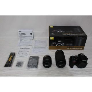 ニコン(Nikon)の★ほぼ新品★ Nikon デジタル一眼レフカメラ ブラック D5600WZBK(デジタル一眼)