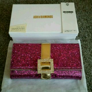 アッシュアンドダイアモンド(ASH&DIAMONDS)のaya.aya様専用！A&D WALLET BLUE&PINK(財布)