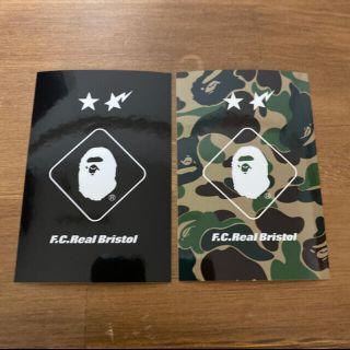 アベイシングエイプ(A BATHING APE)の【希少】BAPE X FCRB ステッカー(その他)