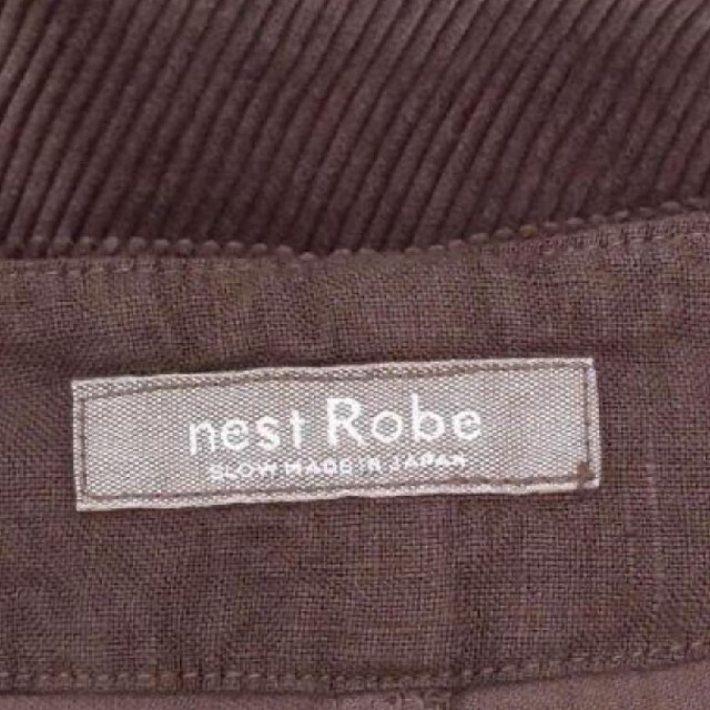 nest Robe ネストローブ コーデュロイ ノーカラー ジャケット アウター