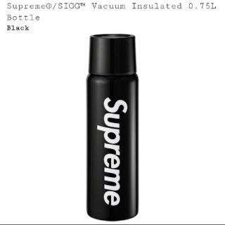 シュプリーム(Supreme)のSupreme SIGG Vacuum Insulated Bottle 黒(水筒)