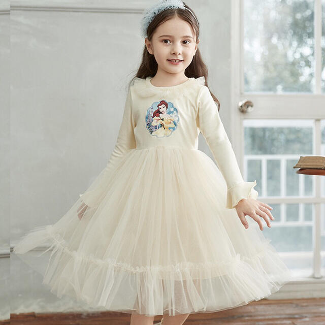 ベル風キッズプリンセスワンピースドレスキッズ普段着110サイズの通販 by love baby土日休|ラクマ ベル風キッズプリンセスワンピースドレスキッズ普段着110サイズの通販 by love baby土日休|ラクマ