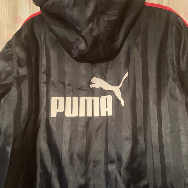 PUMA(プーマ)のPUMAベンチコート ボアジャンパー 160 スポーツ/アウトドアのサッカー/フットサル(ウェア)の商品写真