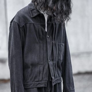 コモリ(COMOLI)の最終値下げcomoli 21ss シルクネップ　Type-1st(Gジャン/デニムジャケット)