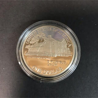 アメリカ　アイゼンハワー　100周年　1ドル プルーフ銀貨 1990年
