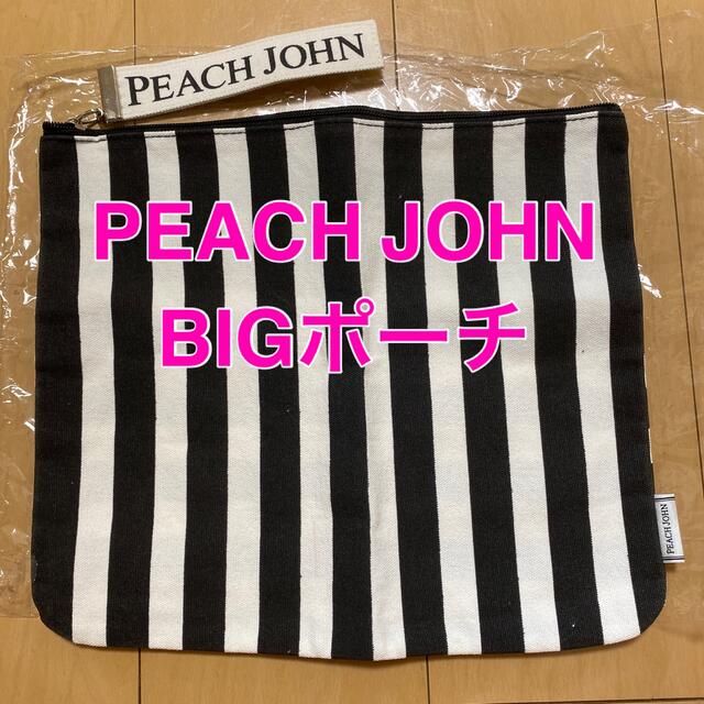 PEACH JOHN(ピーチジョン)の【未使用】ポーチ　ノベルティ レディースのファッション小物(ポーチ)の商品写真