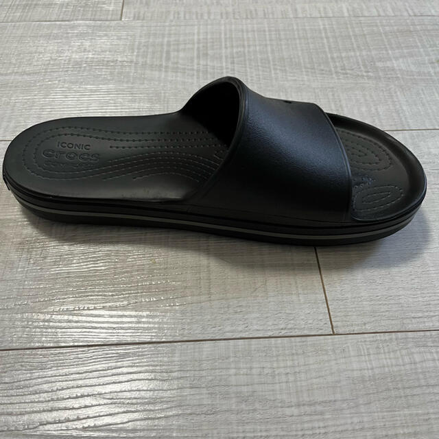 crocs(クロックス)のクロックス　サンダル　黒　28cm Crocband III Slide メンズの靴/シューズ(サンダル)の商品写真