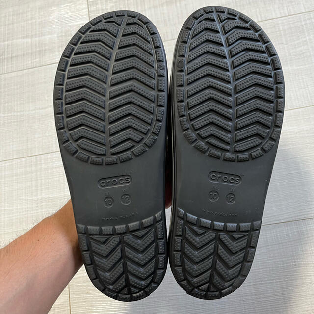 crocs(クロックス)のクロックス　サンダル　黒　28cm Crocband III Slide メンズの靴/シューズ(サンダル)の商品写真