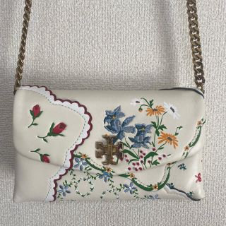 トリーバーチ(Tory Burch)のトリーバーチ ショルダーバッグ チェーンウォレット 花柄(ショルダーバッグ)