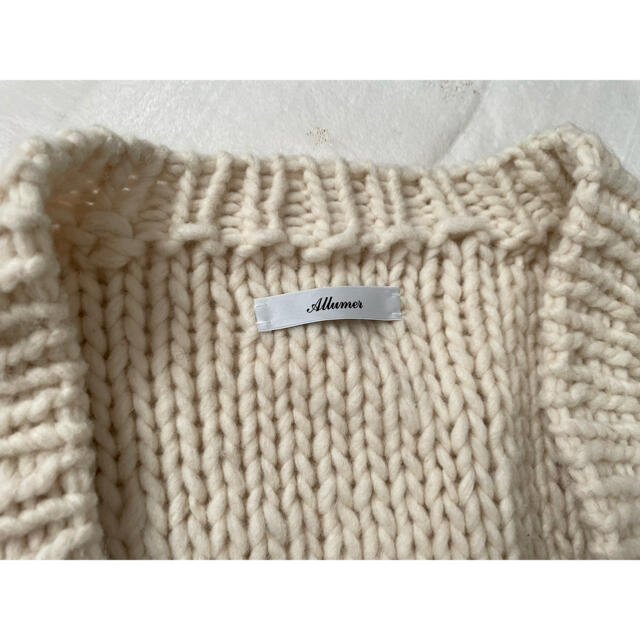 SALE⚑︎⚐︎Allumer アリュメール ハンドニットケーブルカーディガン 2