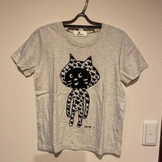 ネネット(Ne-net)のNN-net にゃーTシャツ（size 2.薄いグレー）１枚(Tシャツ(半袖/袖なし))