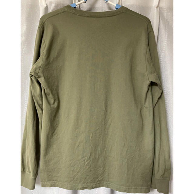 OUTDOOR PRODUCTS(アウトドアプロダクツ)のOUTDOOR 長袖Tシャツ　カーキ メンズのトップス(Tシャツ/カットソー(七分/長袖))の商品写真