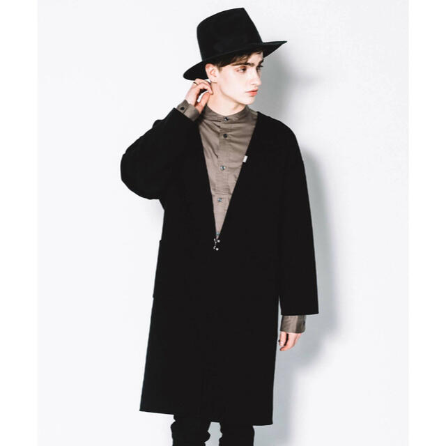 チェスターコート【ダブルフェイスウールリバーコート W FACE WOOL REVER COAT