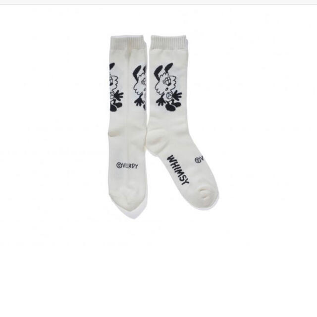 WHIMSY X WASTED YOUTH VICK SOCKS WHITE
