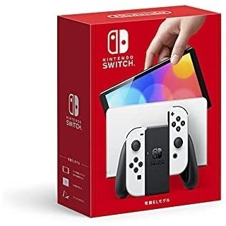 ニンテンドースイッチ(Nintendo Switch)の　新型　ニンテンドースイッチ本体　有機ELモデル　ホワイト　白(家庭用ゲーム機本体)