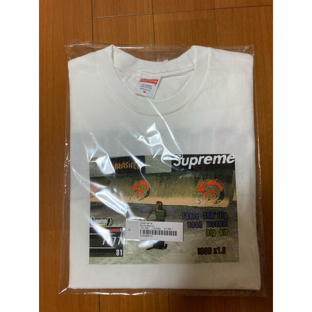 supreme thrasher game tee M 白 新品未使用