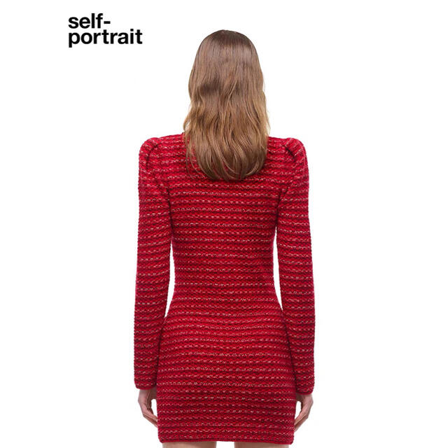 でございま SELF •正規品Selfportrait21秋新作新品タグ付き☆チェック ...