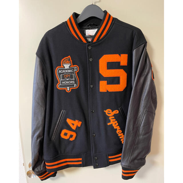 Supreme(シュプリーム)の新品　L supreme varsity jacket team スタジャン メンズのジャケット/アウター(スタジャン)の商品写真