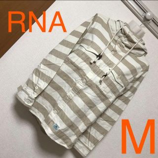 アールエヌエー(RNA)の新品タグ付き♡RNA♡フード付き♡ボーダーシャツ　アウター(その他)