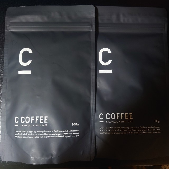 C COFFEE チャコールコーヒー  ダイエット シーコーヒー 100g 2袋