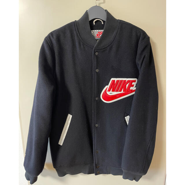 L supreme Nike sb varsity jacket スタジャン