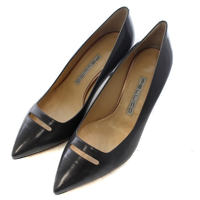 【JIMMYCHOO】＊パンプス＊36/23cm＊ゴールド＊