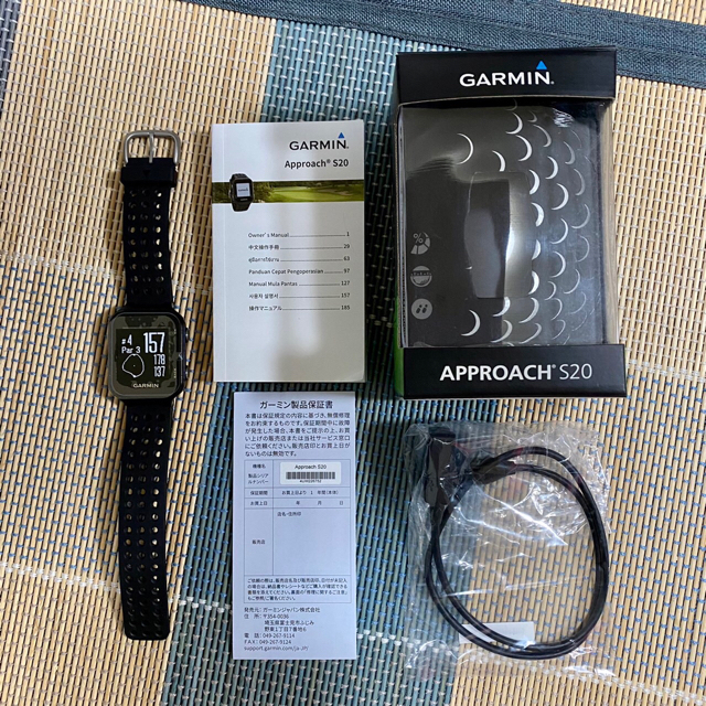 GARMIN(ガーミン)の【shige様専用】GARMIN Approach S20 ゴルフ距離計 スポーツ/アウトドアのゴルフ(その他)の商品写真