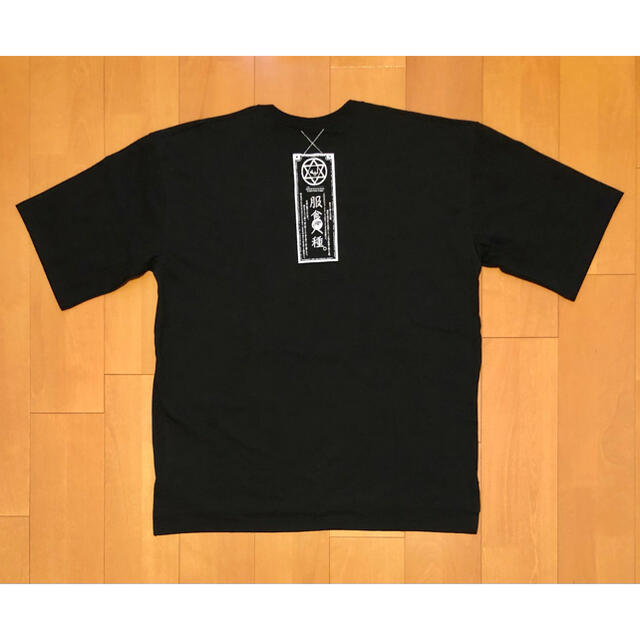 leh[レー] ビッグTシャツ(光と闇と悟り) ブラック XL メンズのトップス(Tシャツ/カットソー(半袖/袖なし))の商品写真