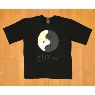 leh[レー] ビッグTシャツ(光と闇と悟り) ブラック XL(Tシャツ/カットソー(半袖/袖なし))