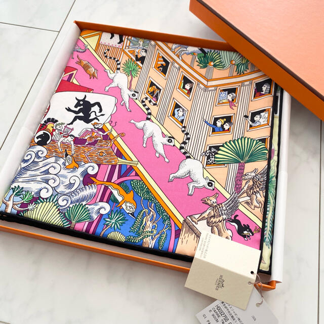 Hermes - ご専用 エルメス スカーフ カレ90 アニマポリスの通販 by