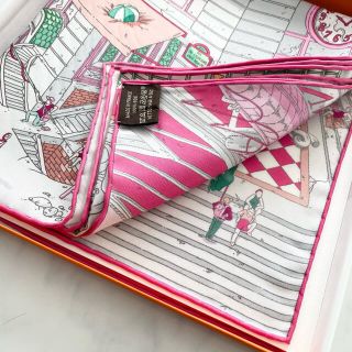 Hermes - エルメス スカーフ カレ90 フォーブルのグランプリの通販