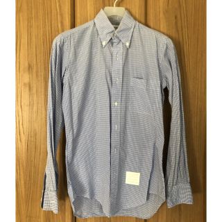 トムブラウン(THOM BROWNE)のTHOM BROWNE　 ボタンダウンチェックシャツ　トムブラウン(シャツ)