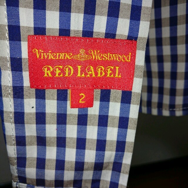 Vivienne Westwood(ヴィヴィアンウエストウッド)のVivienne Westwood シャツワンピース レディースのワンピース(ひざ丈ワンピース)の商品写真