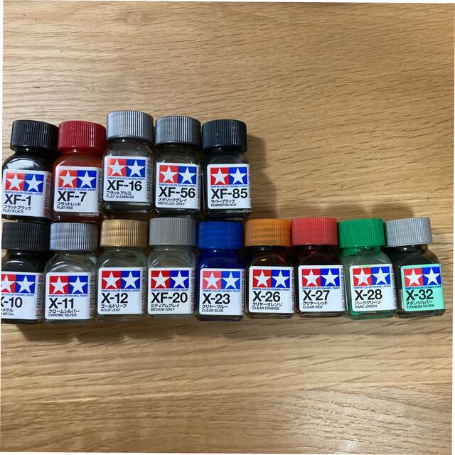 タミヤカラー】スプレー4種、エナメル14種、アクリル4種(内1つMr