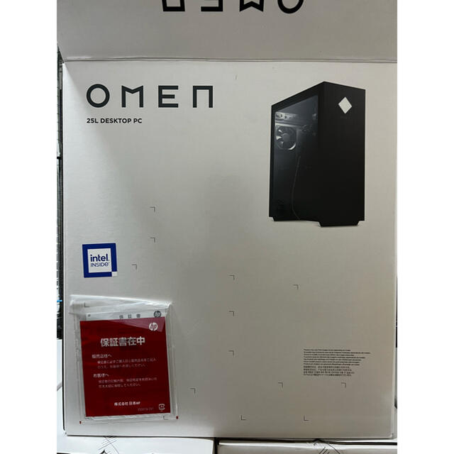 omen 25L i7 10700F 16G  スマホ/家電/カメラのPC/タブレット(デスクトップ型PC)の商品写真