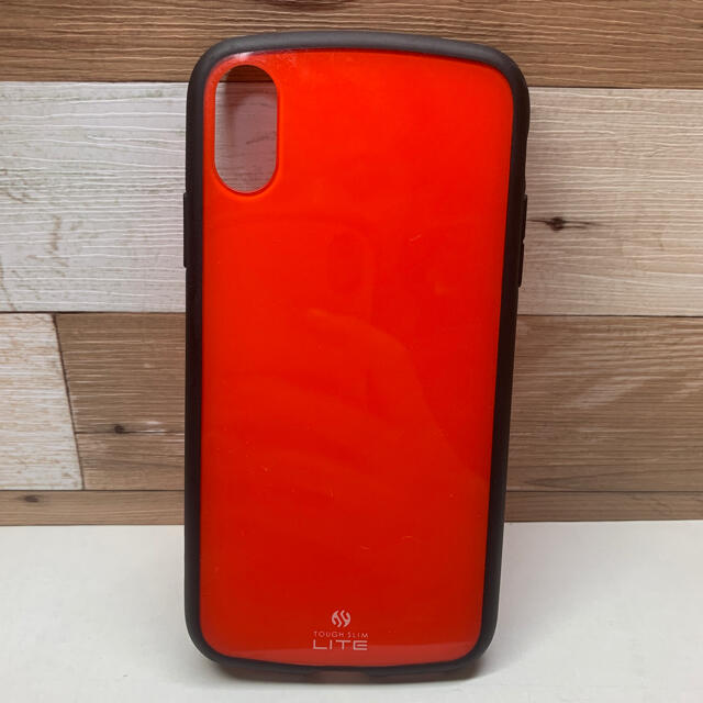 エレコム iPhone XR TOUGH SLIM LITE レッド PM-A1 スマホ/家電/カメラのスマホアクセサリー(モバイルケース/カバー)の商品写真