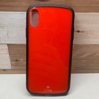 エレコム iPhone XR TOUGH SLIM LITE レッド PM-A1(モバイルケース/カバー)