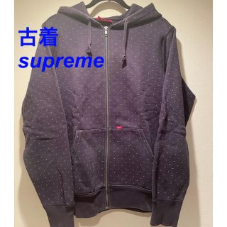 シュプリーム(Supreme)のブランド：SUPREME （シュプリーム）ハートドット柄ジップアップスウェット(パーカー)