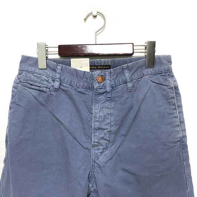 Nudie Jeans - nudie jeans☆カーキレギュラー☆チノパンツ☆ブルー