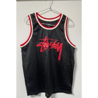 ステューシー(STUSSY)のSTUSSY タンクトップ　メッシュ　サイズS(タンクトップ)