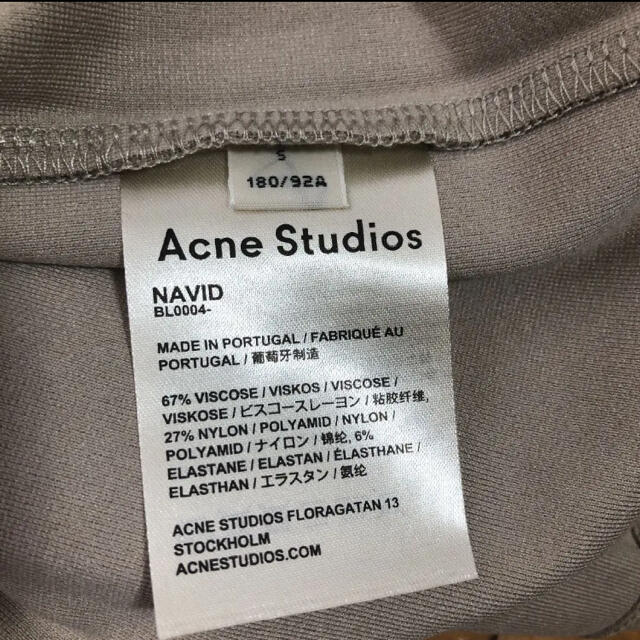 ACNE(アクネ)のacne studios Tシャツ ロゴ メンズのトップス(Tシャツ/カットソー(半袖/袖なし))の商品写真